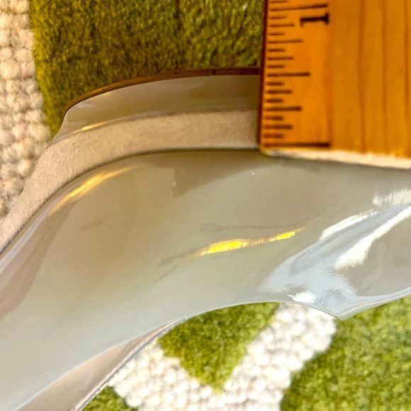 Nine West platform patent open toe Heels - Picture 6 of 10